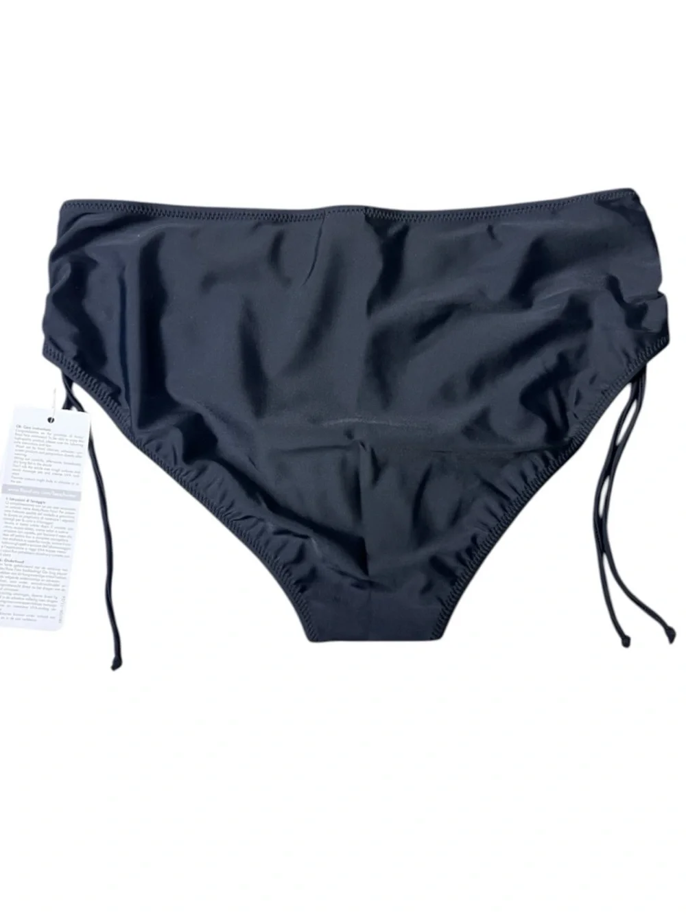 New Anita Nina Black Bikini Bottom with Pink & Multicolor‎ Tropical Print